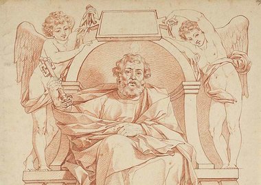 Saint Peter with Keys and Putti