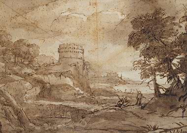 Landscape with Tower and Bridge