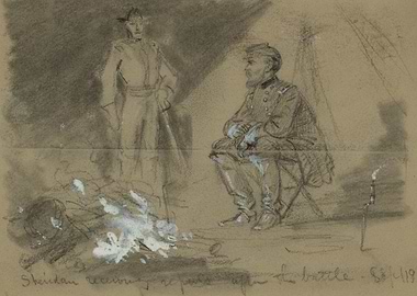 Civil War Generals by Campfire