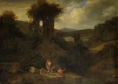 Classical Landscape with Figures