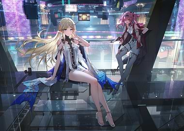 Wuthering waves Cartethyia And Lupa Silva