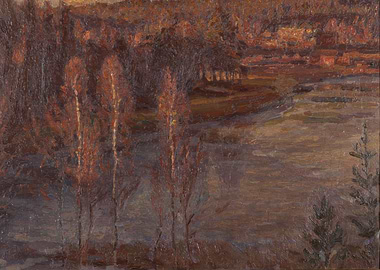 Autumn Landscape Painting