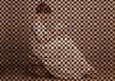 Woman reading a book