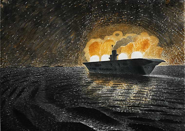 Aircraft Carrier in Battle