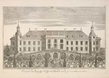 Baroque Palace Garden View