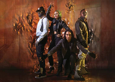 The Black Eyed Peas Group Portrait
