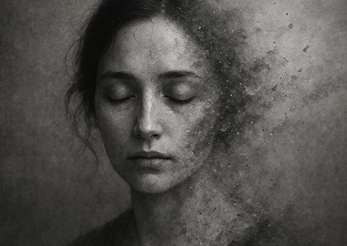 Fading into Quiet - A Portrait of a Woman