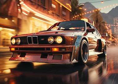 BMW M3 E30 Race Car