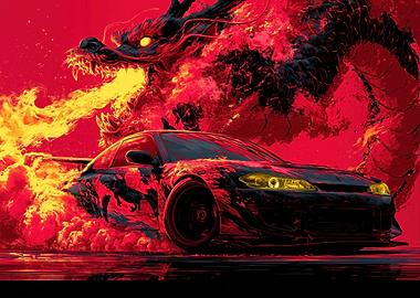 Dragon Fire Drift Car