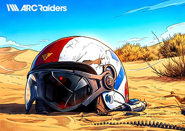 ARC Raiders Helmet in Desert