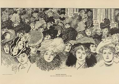 Easter Morning Crowd