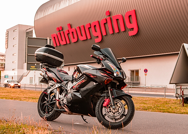 Honda VFR800 at Nürburgring
