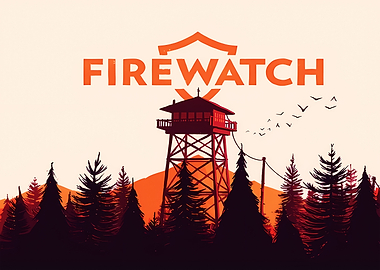 Firewatch Game Art