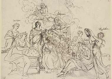 Allegory of the Muses and Apollo