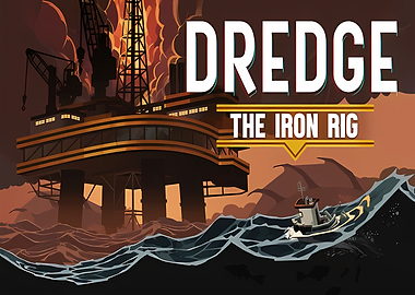 Dredge The Iron Rig Game Art