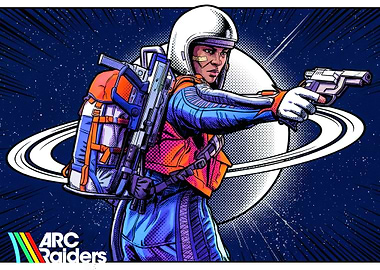 Arc Raiders Space Soldier with Gun