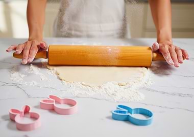 Baking Easter Cookies