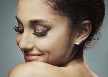 Ariana Grande Close-up Portrait
