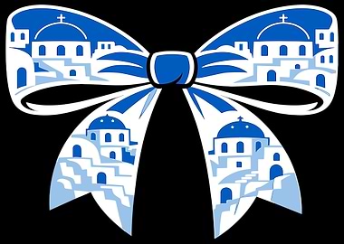 Greek Island Bow Tie