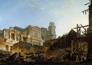 Destruction and Rebuilding in a Cityscape