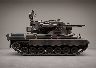 German Gepard Anti-Aircraft Tank
