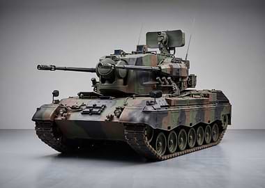 German Gepard Anti-Aircraft Tank