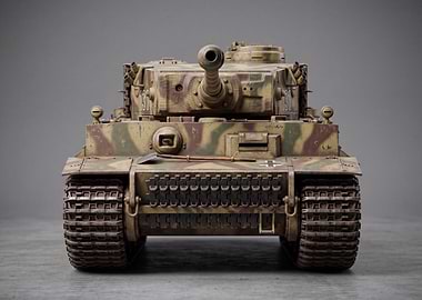 Model Tiger I Tank