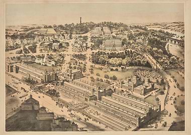 Panoramic View of the World's Columbian Exposition