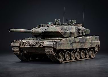 German Leopard 2 Main Battle Tank