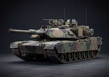 US Army M1 Abrams Tank