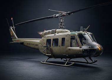 Bell UH-1 Iroquois Helicopter