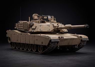 Desert Camouflage Tank