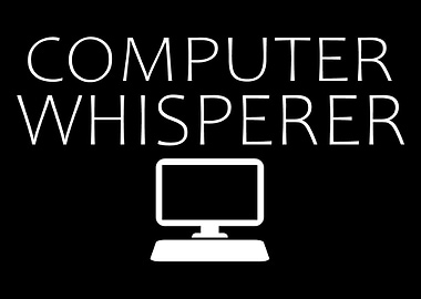 Computer Whisperer Text Art