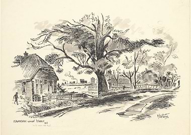 Sketch of a Dutch Landscape with a House