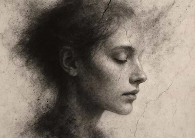 Echoes of You, Undimmed by Time - A Portrait of a Woman