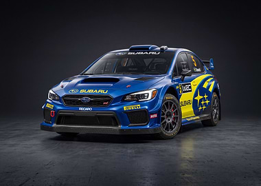 Subaru WRX STI Rally Car
