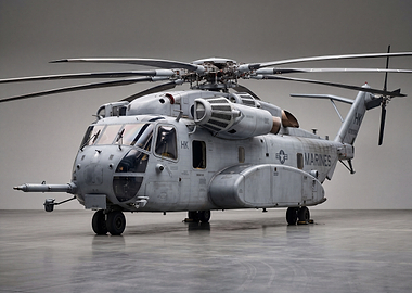 US Marine Corps CH-53K King Stallion Helicopter