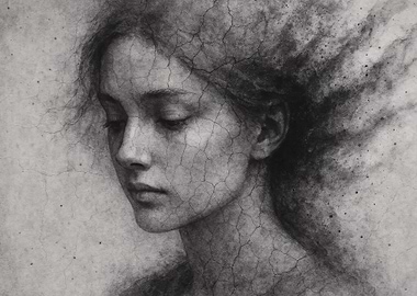 Echoes of Exhaustion - A Portrait of a Woman