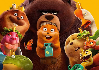 Animated Animals with Crowns