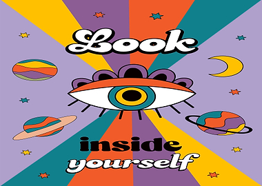 Look Inside Yourself Eye Art