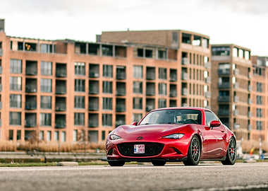 Red Mazda MX-5 ND RF