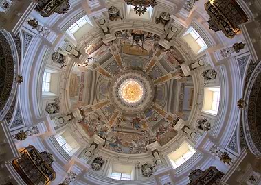 Ornate Church Dome Interior