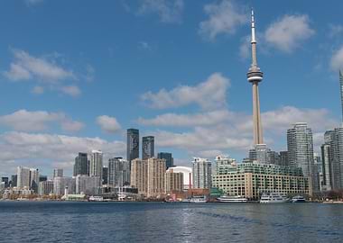 Toronto Skyline with CN Tower