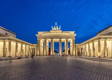 Brandenburg Gate at Dusk