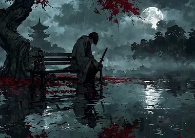 Samurai in the Rain