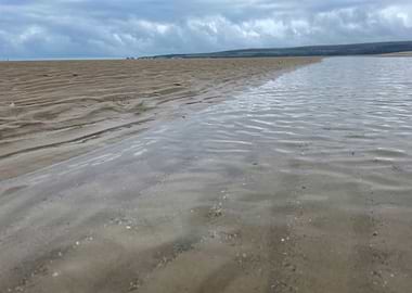 Rippled Sand and Shallow Water