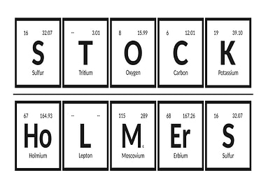 Periodic Table Elements STOCKHOLMERS