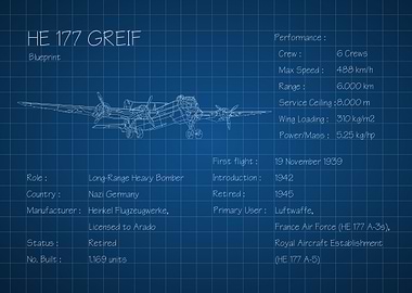 HE 177 Greif Blueprint