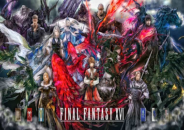 Final Fantasy XVI Key Art