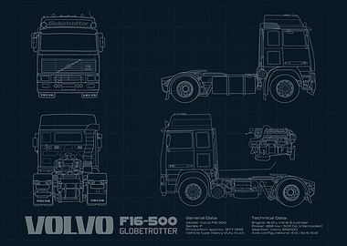 Volvo F16-500 Globetrotter